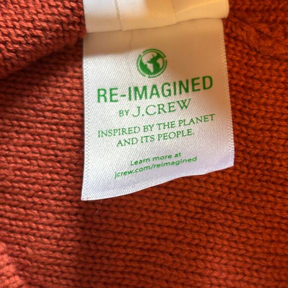 J. Crew Rust Short Sleeve Cardigan - Picture 6 of 10